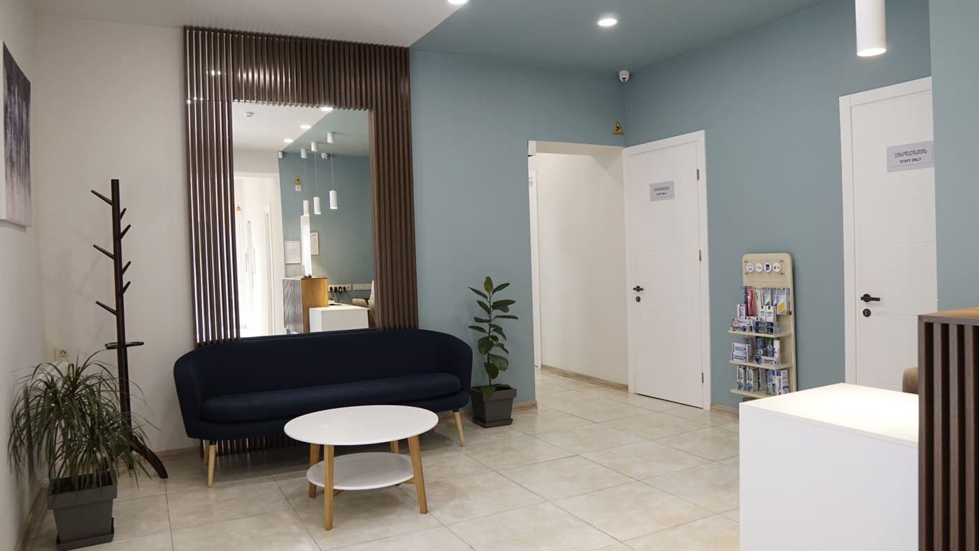 Inside the Dentor clinic in Saburtalo, Tbilisi